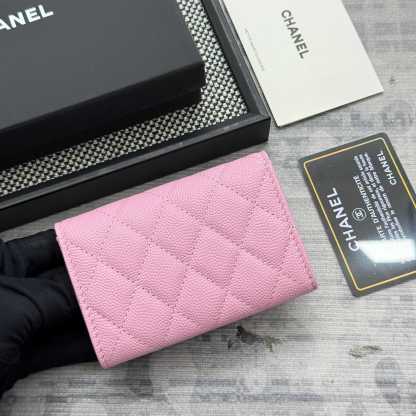 シャネル「Chanel」レザーポケットウォレット