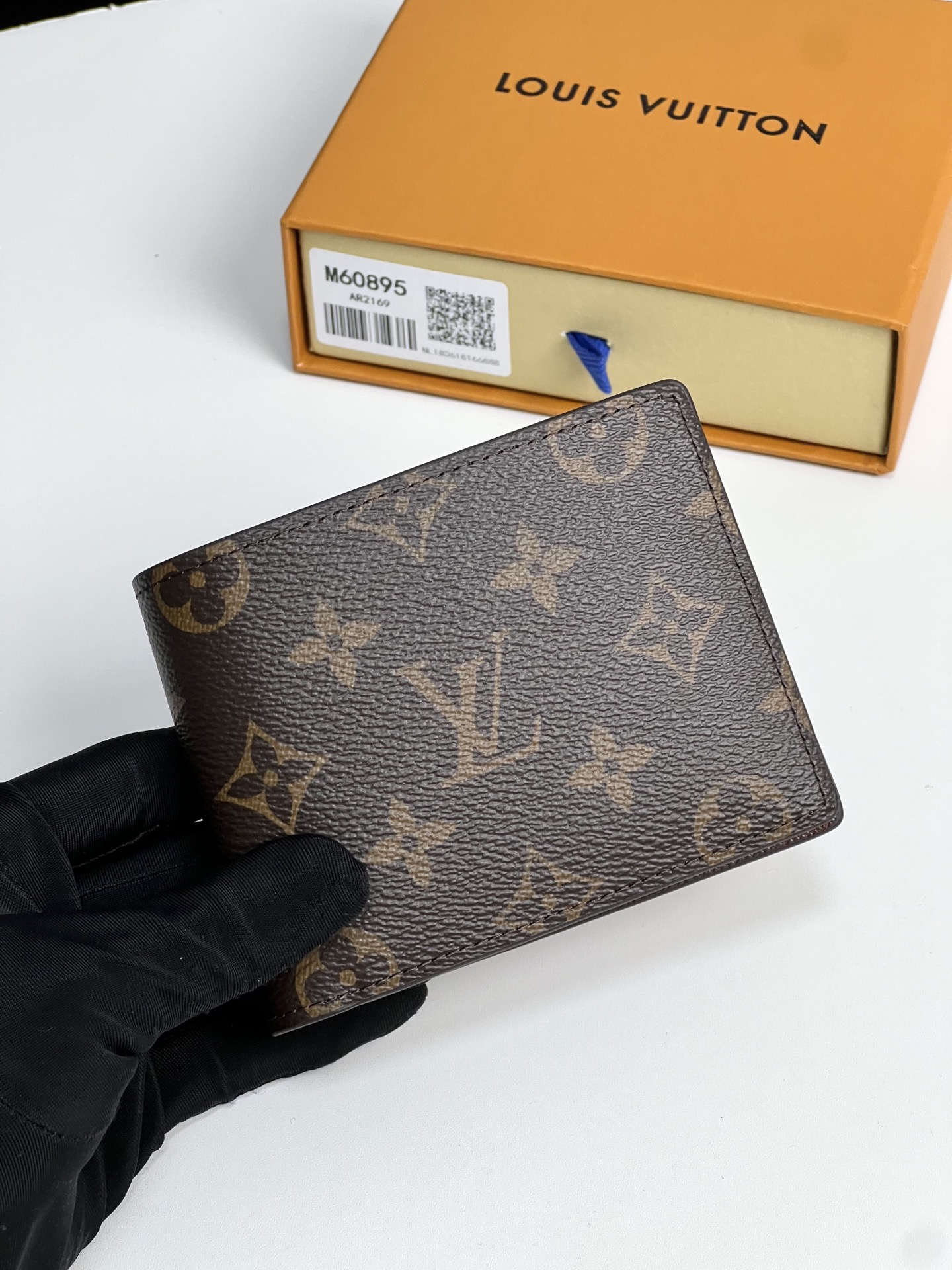 ルイ・ヴィトン「Louis Vuitton」レザーポケットウォレット