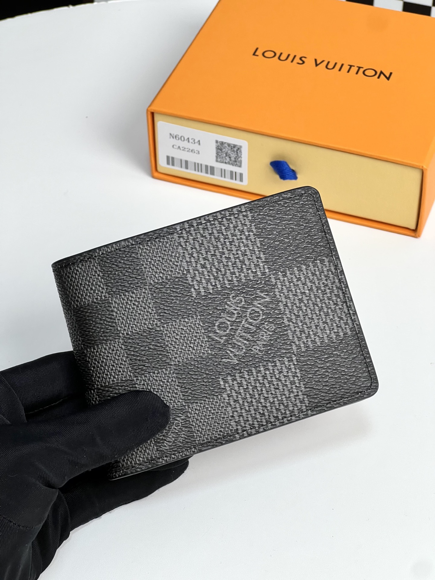 ルイ・ヴィトン「Louis Vuitton」レザーポケットウォレット
