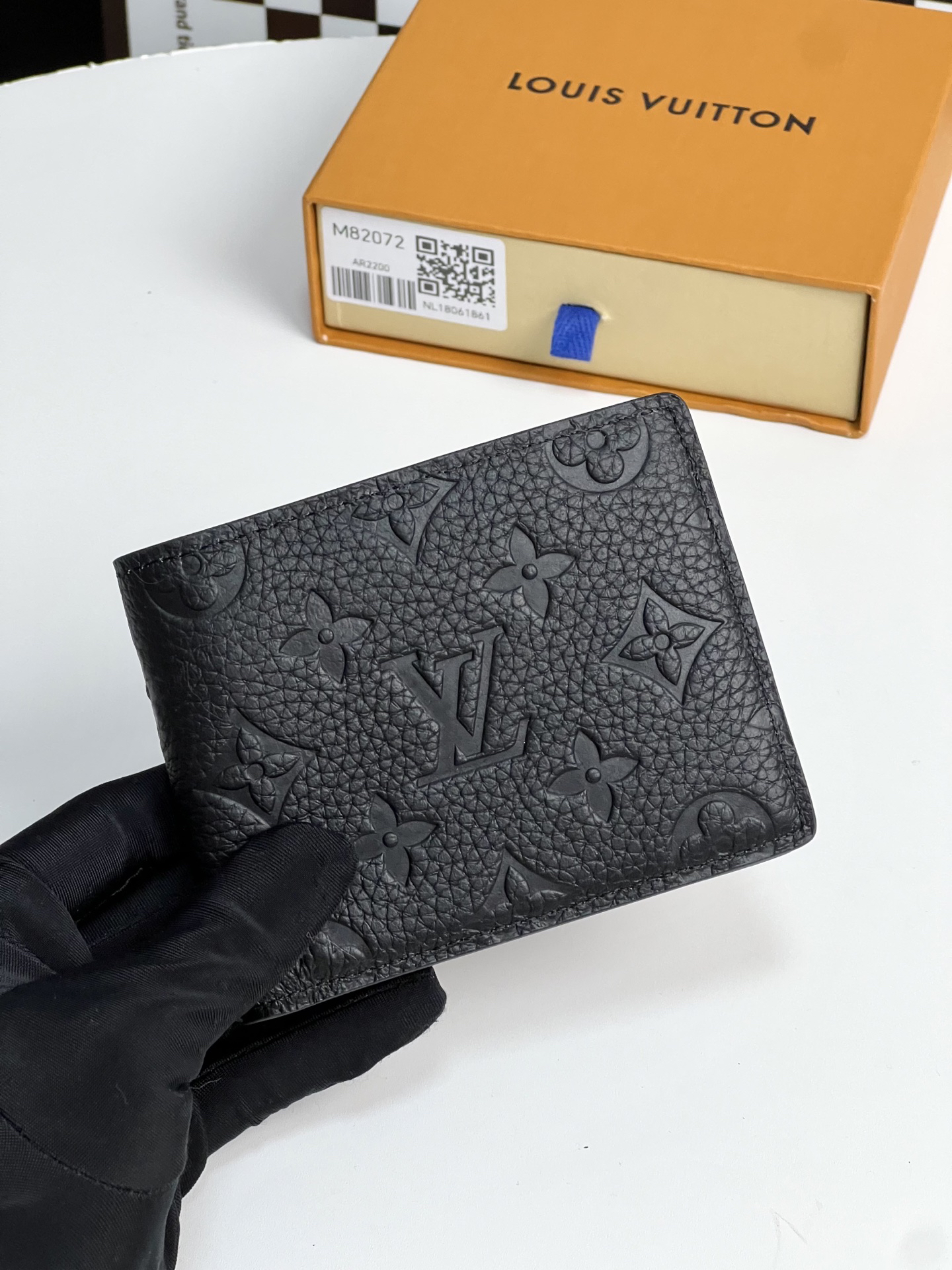 ルイ・ヴィトン「Louis Vuitton」レザーポケットウォレット