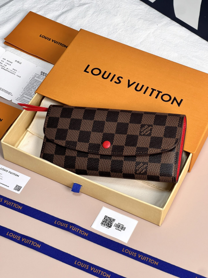 ルイ・ヴィトン「Louis Vuitton」レザーポケットウォレット