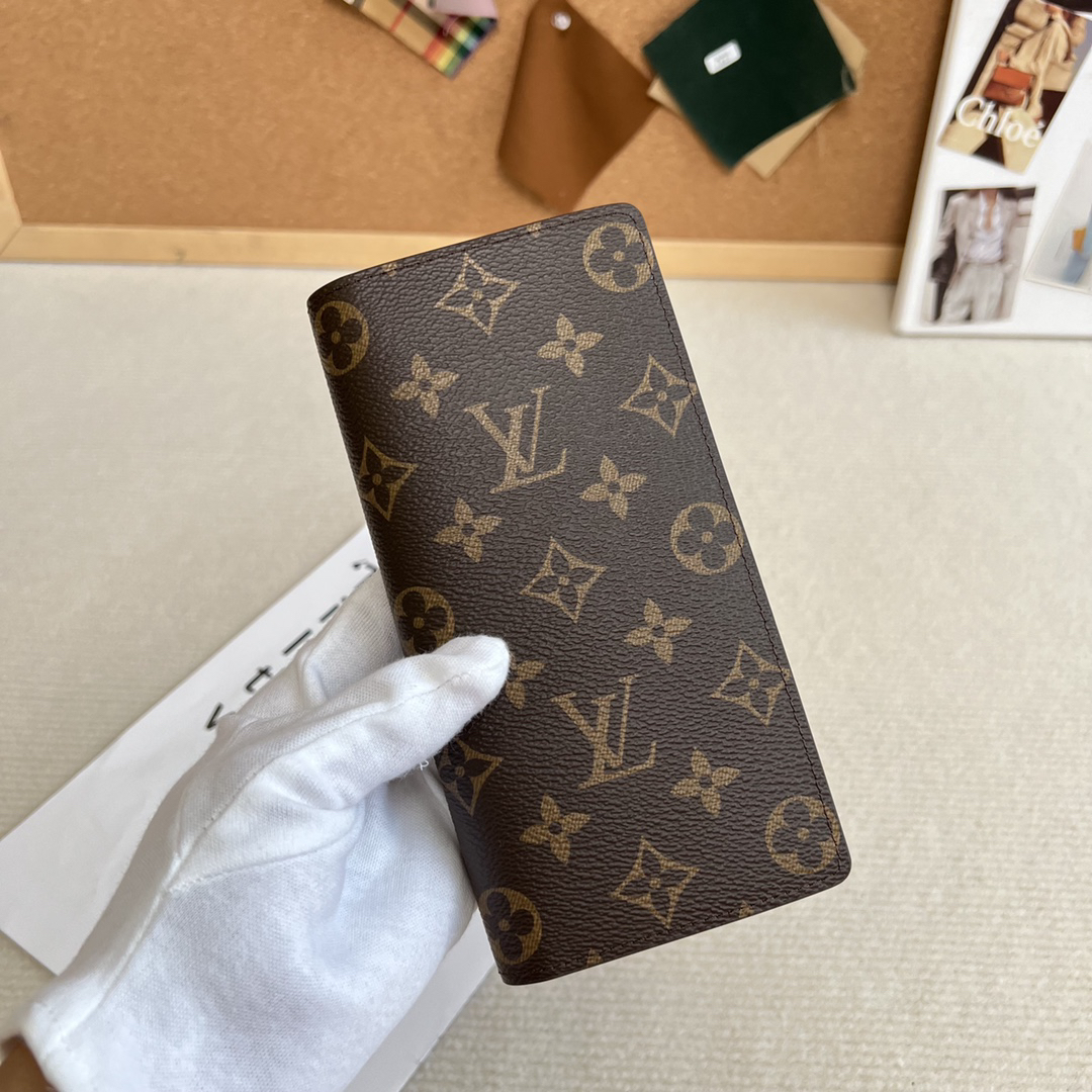 ルイ・ヴィトン「Louis Vuitton」レザーポケットウォレット