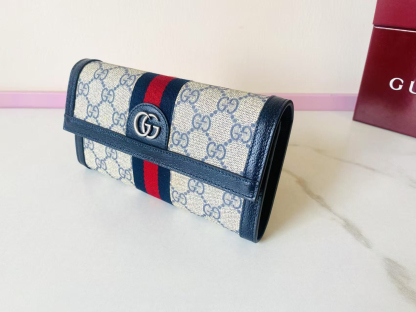 GUCCI グッチ オフィディア コレクション 523153 クラシックキャンバス レディース長財布