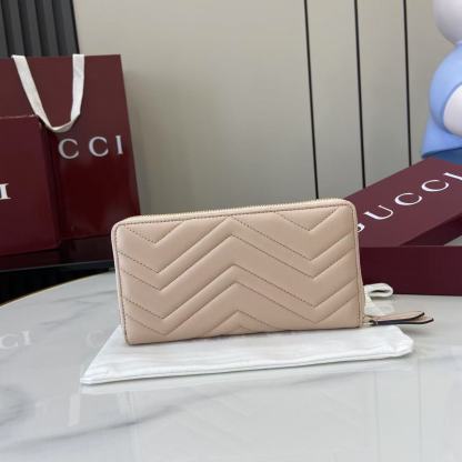 [Copy]GUCCI マーモント シリーズ 837758 V 字カーフスキン レディース ウォレット