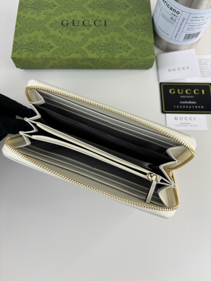 グッチ「Gucci」レディース ラウンドファスナー長財布