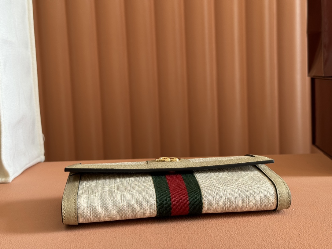 GUCCI グッチ オフィディア コレクション 523153 クラシックキャンバス レディース長財布