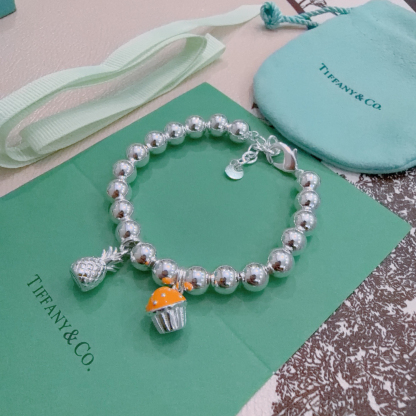 ティファニー TIFFANY & Co. シルバー スター同着 カップル ブレスレット 代金引換可