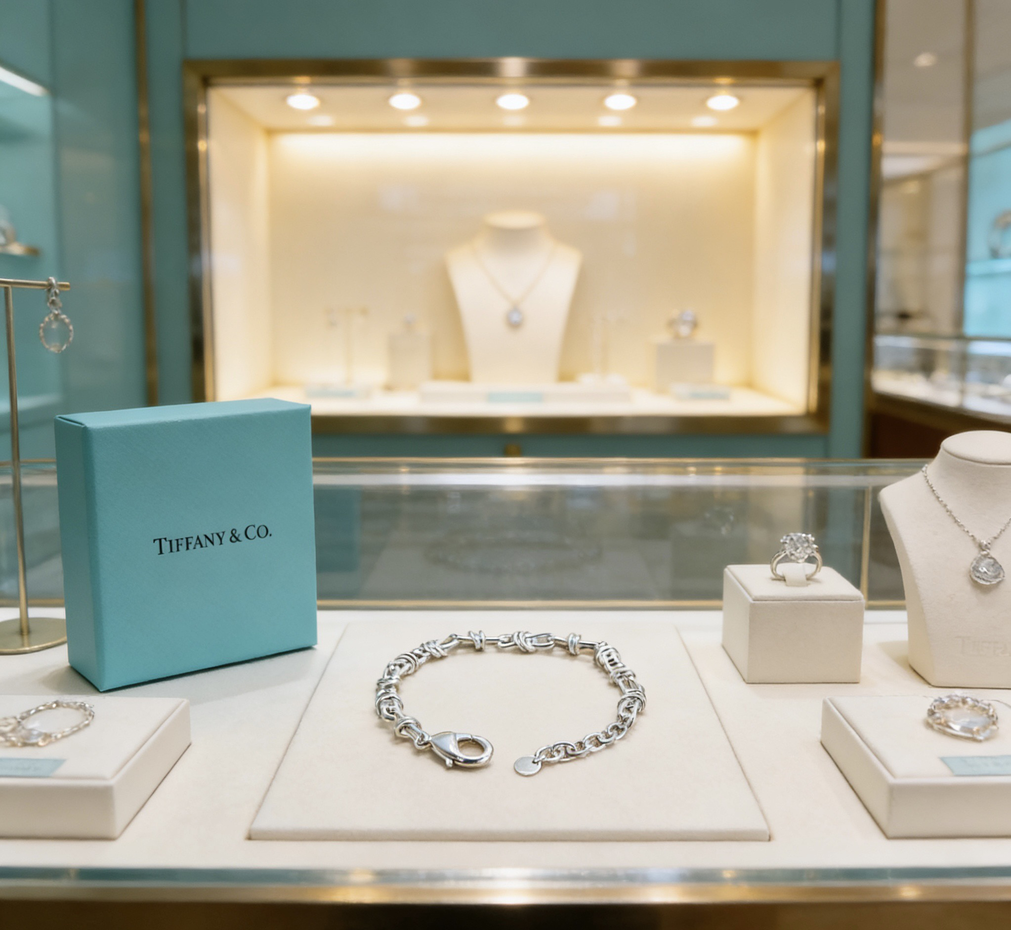 ティファニー TIFFANY & Co. シルバー スター同着 カップル ブレスレット 代金引換可