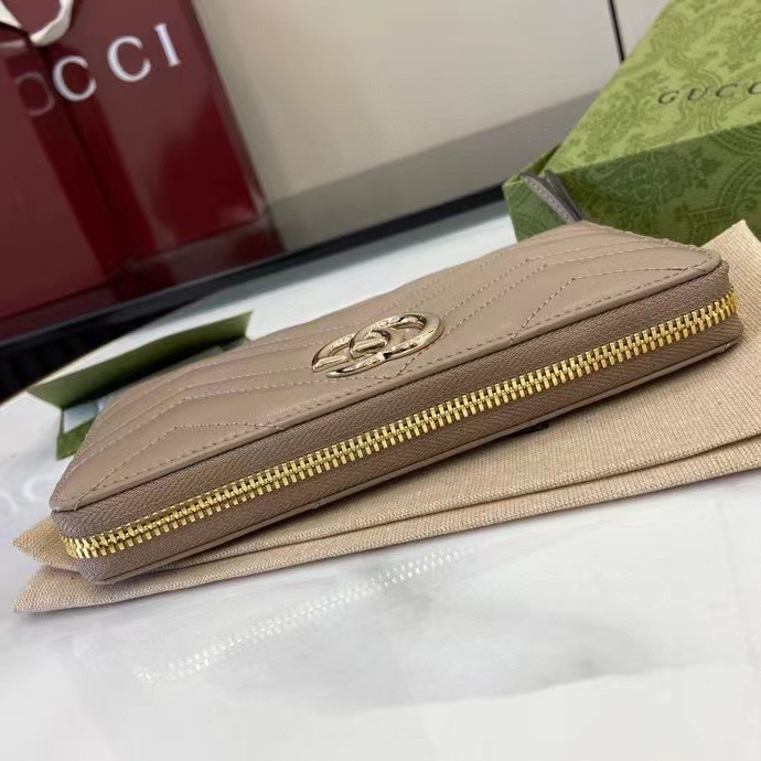 グッチ「Gucci」レディース ラウンドファスナー長財布