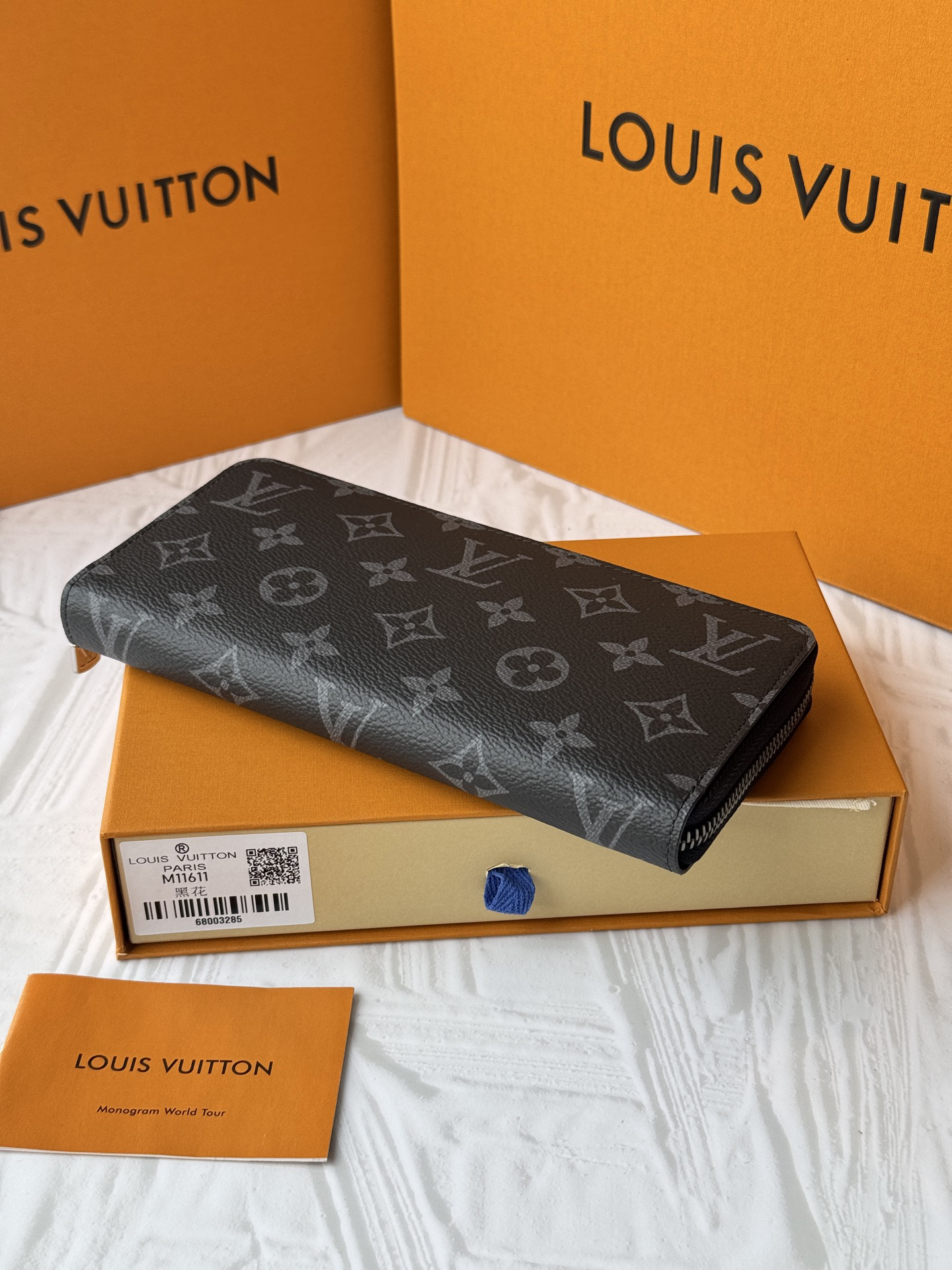 ルイ・ヴィトン「Louis Vuitton」レザーポケットウォレット