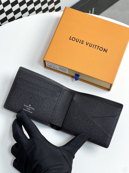 ルイ・ヴィトン「Louis Vuitton」レザーポケットウォレット