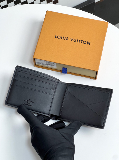 ルイ・ヴィトン「Louis Vuitton」レザーポケットウォレット