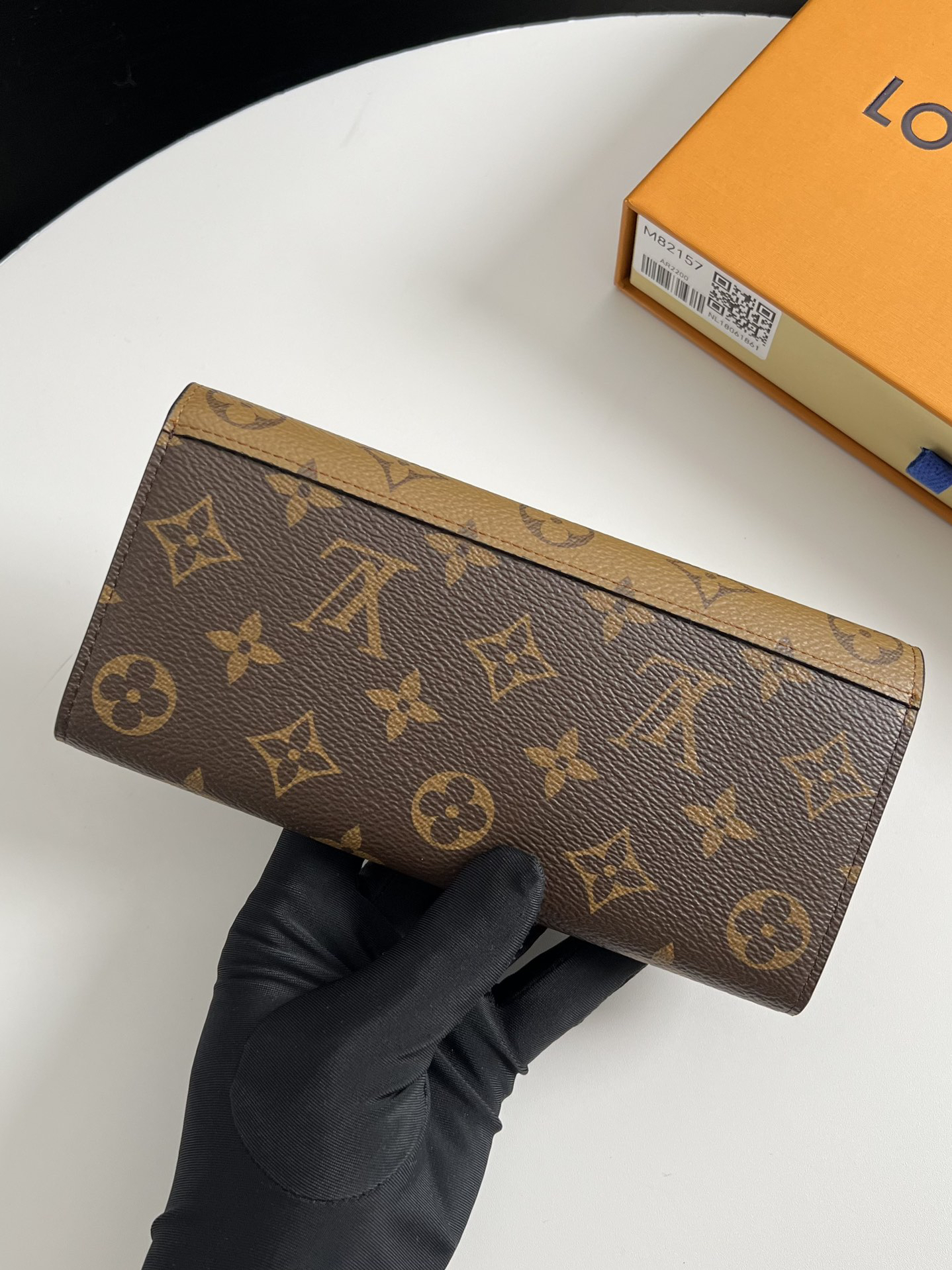 ルイ・ヴィトン「Louis Vuitton」レザーポケットウォレット