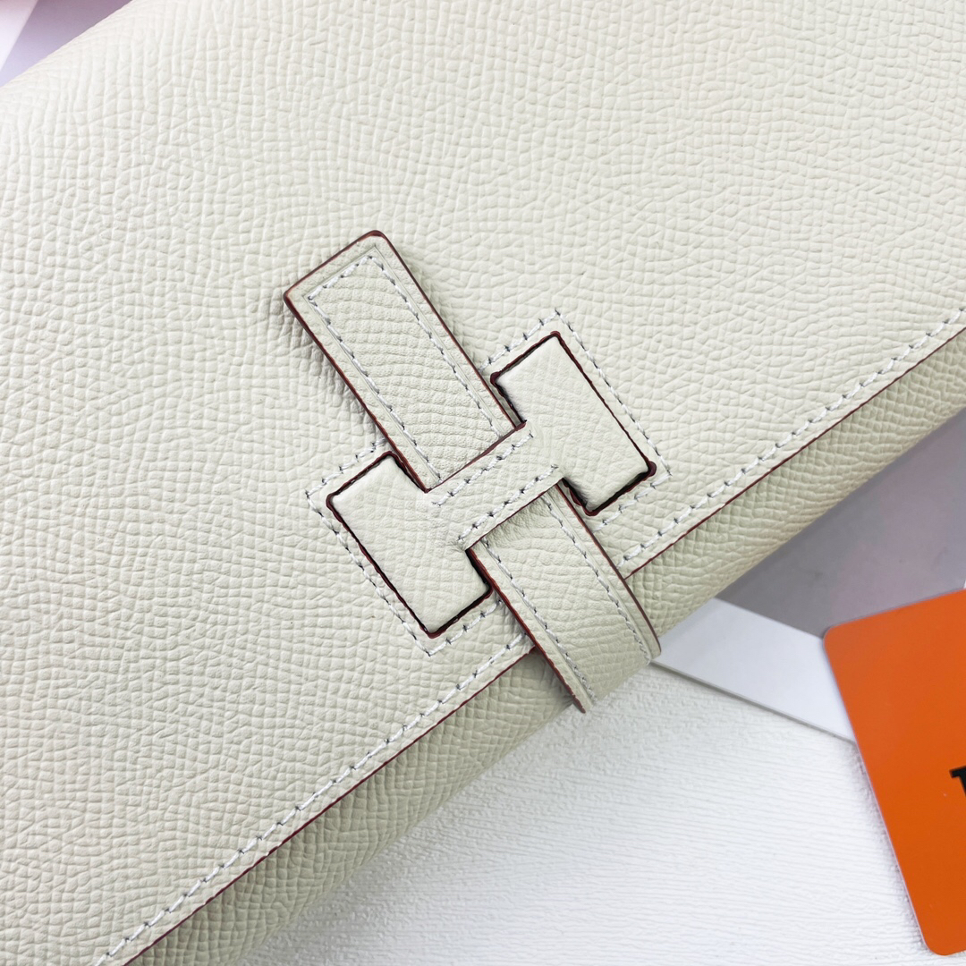 エルメス「Hermès」レザーポケットウォレット