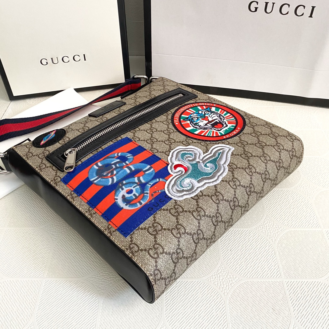 GUCCI 474137 メンズ ショルダーバッグ 斜めがけ 代金引換可