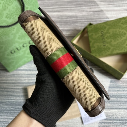 GUCCI グッチ オフィディア コレクション 523153 クラシックキャンバス レディース長財布
