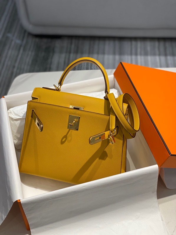 エルメス HERMÈS エルメス ケリー エプソン ハンドバッグ ハンドバッグ レディース 革製 高級 正規品 代金引換可