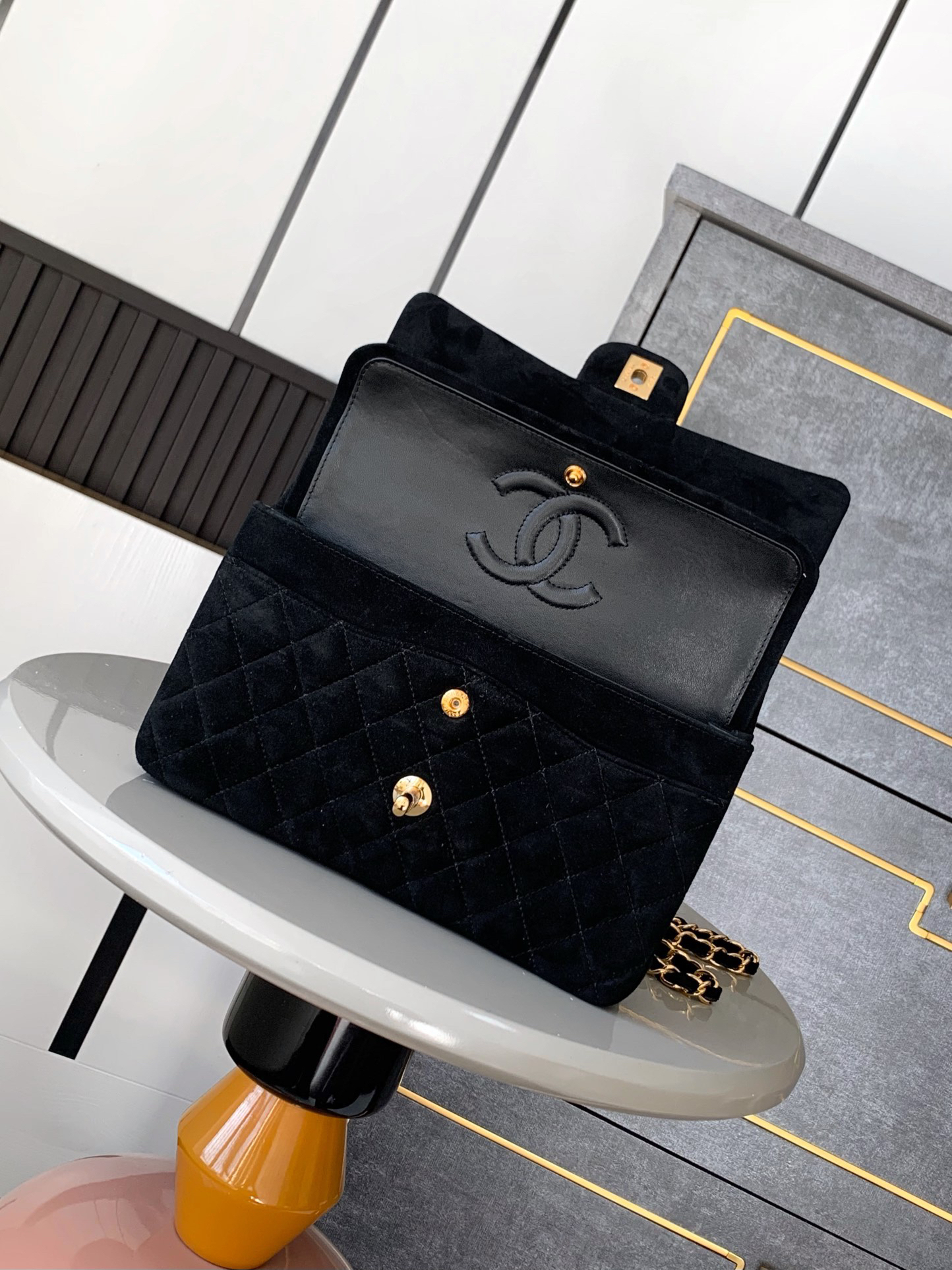 chanel シャネル 新作 スエード レディース ショルダーバッグ