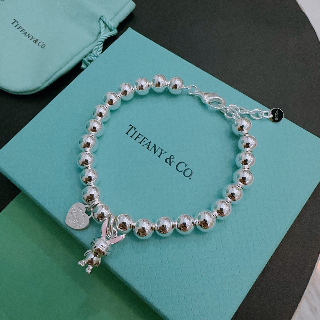 ティファニー TIFFANY & Co. シルバー スター同着 カップル ブレスレット 代金引換可