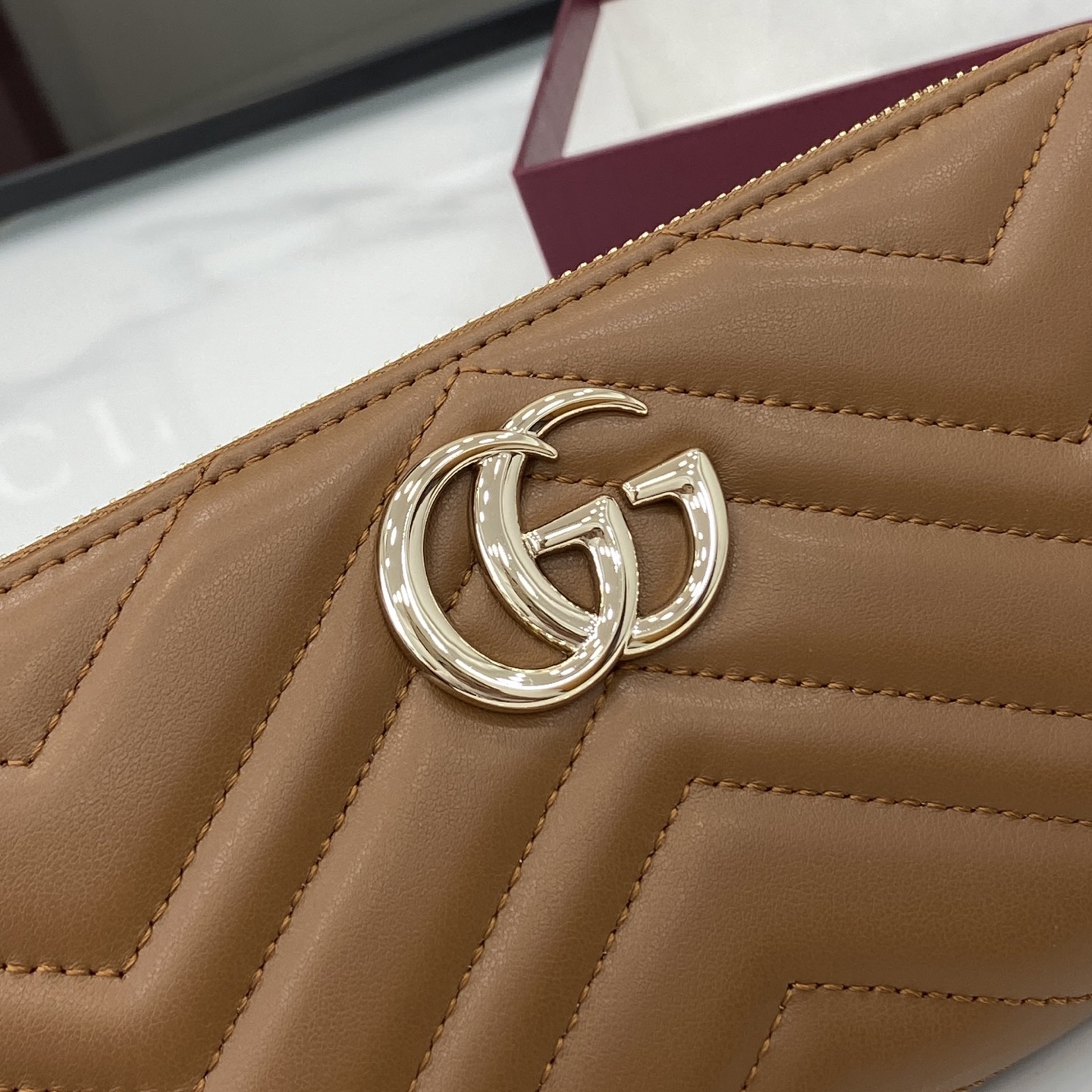 グッチ「Gucci」レディース ラウンドファスナー長財布