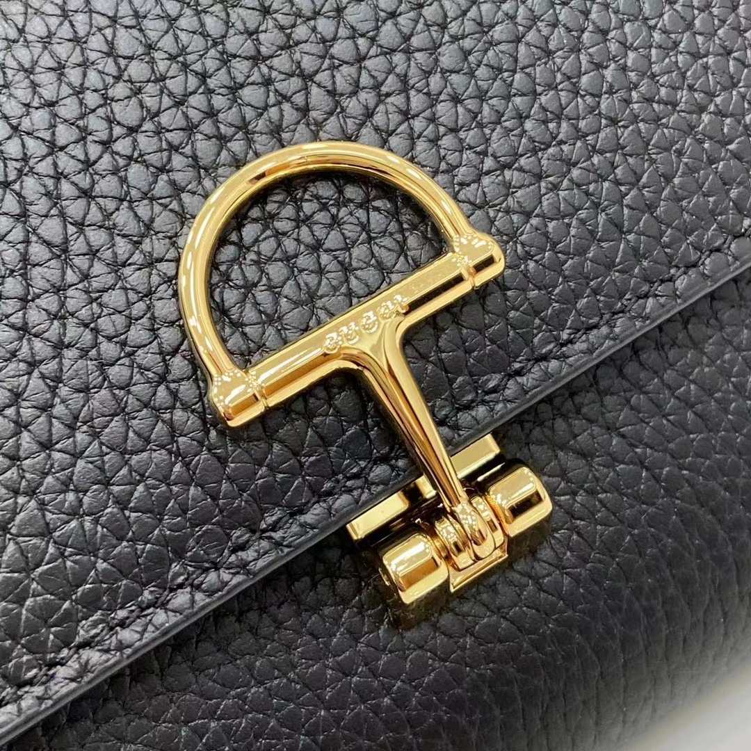 GUCCI グッチ ソフトビット コレクション 828147 ホワイト カーフスキン レディース長財布