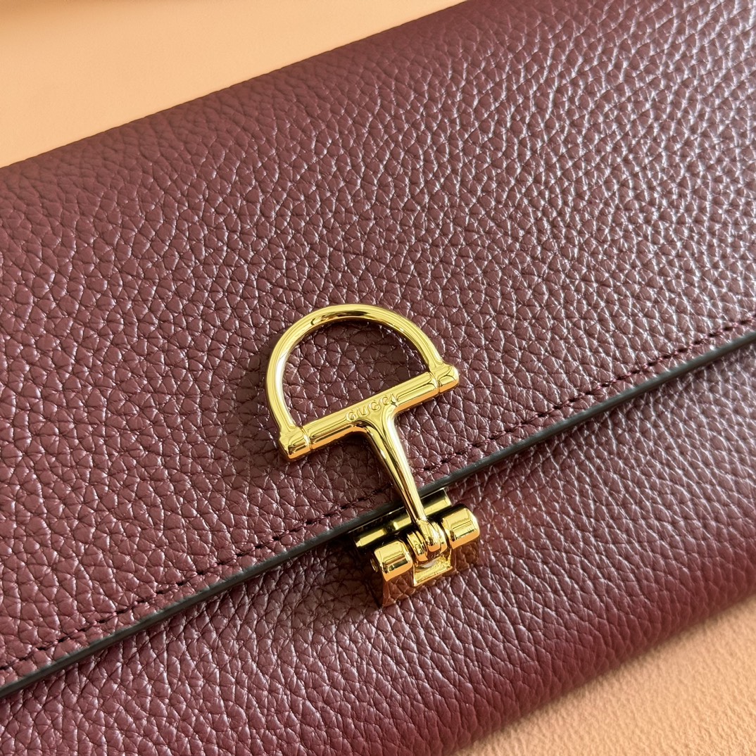 GUCCI グッチ ソフトビット コレクション 828147 ホワイト カーフスキン レディース長財布