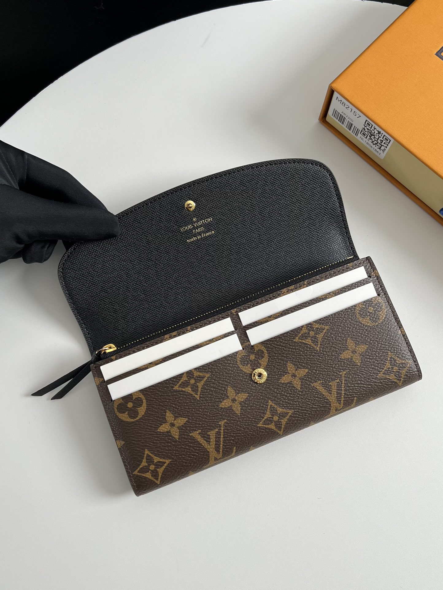 ルイ・ヴィトン「Louis Vuitton」レザーポケットウォレット