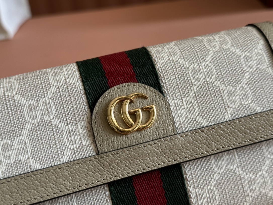 GUCCI グッチ オフィディア コレクション 523153 クラシックキャンバス レディース長財布