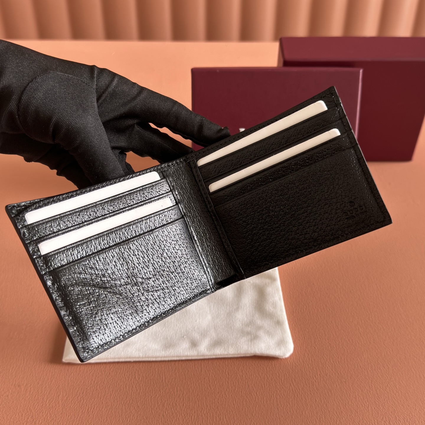 グッチ「Gucci」523664 レディース ラウンドファスナー長財布