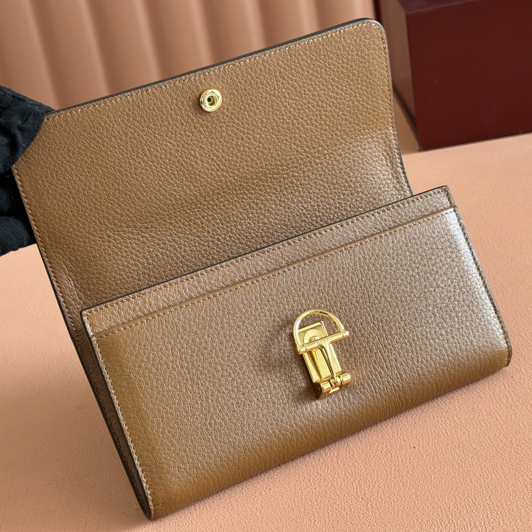 GUCCI グッチ ソフトビット コレクション 828147 ホワイト カーフスキン レディース長財布