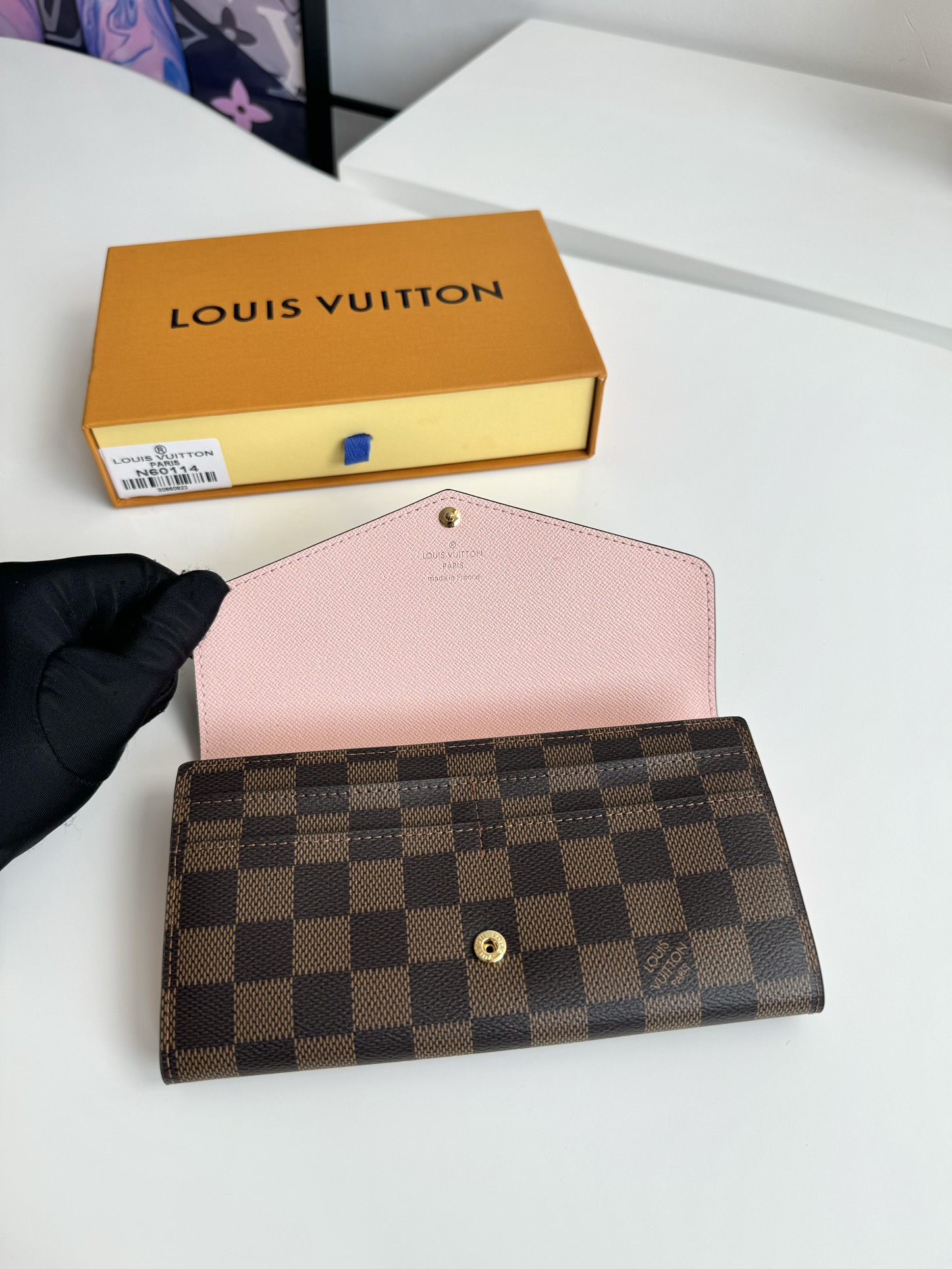 ルイ・ヴィトン「Louis Vuitton」レザーポケットウォレット