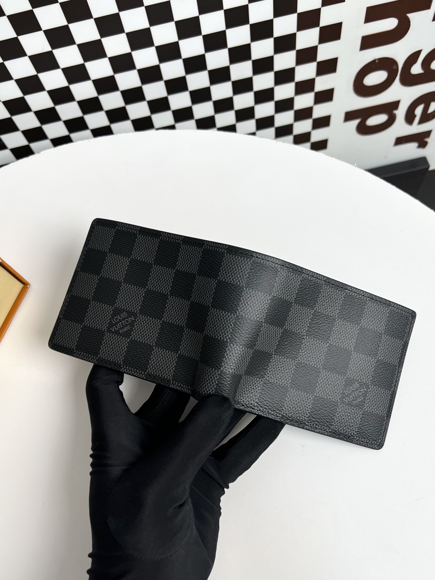 ルイ・ヴィトン「Louis Vuitton」レザーポケットウォレット