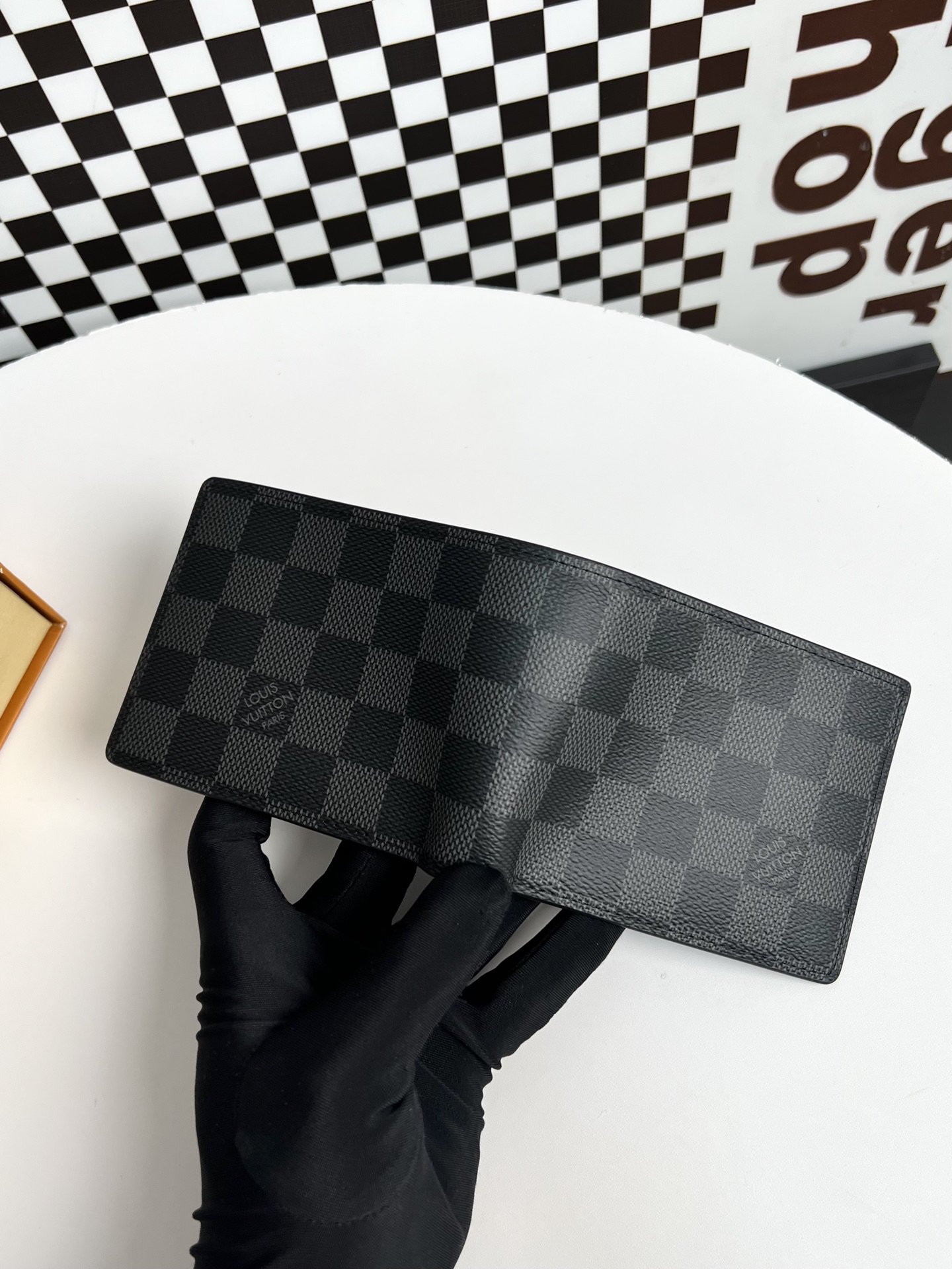 ルイ・ヴィトン「Louis Vuitton」レザーポケットウォレット