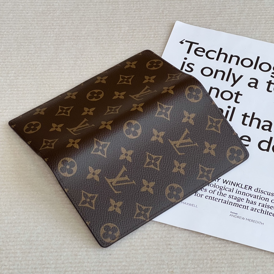 ルイ・ヴィトン「Louis Vuitton」レザーポケットウォレット