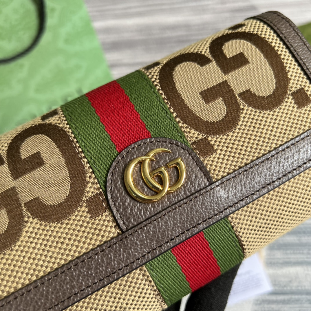 GUCCI グッチ オフィディア コレクション 523153 クラシックキャンバス レディース長財布