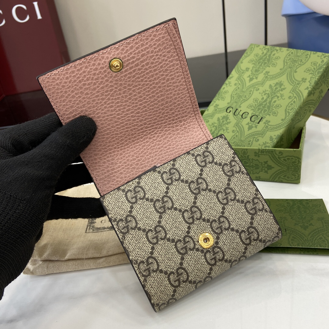 グッチ「Gucci」598587 レディース ラウンドファスナー長財布