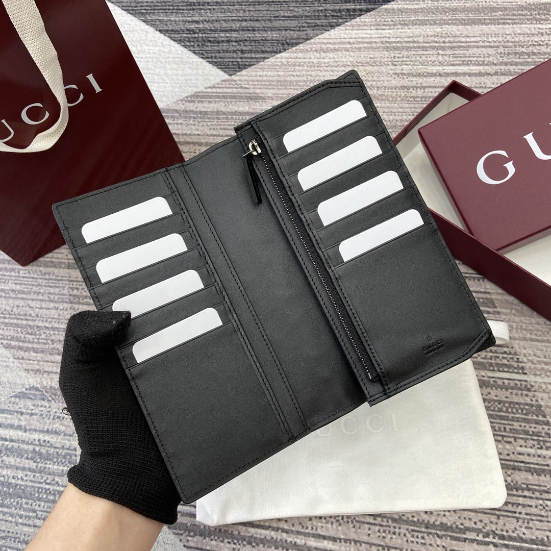 グッチ「Gucci」835014 レディース ラウンドファスナー長財布
