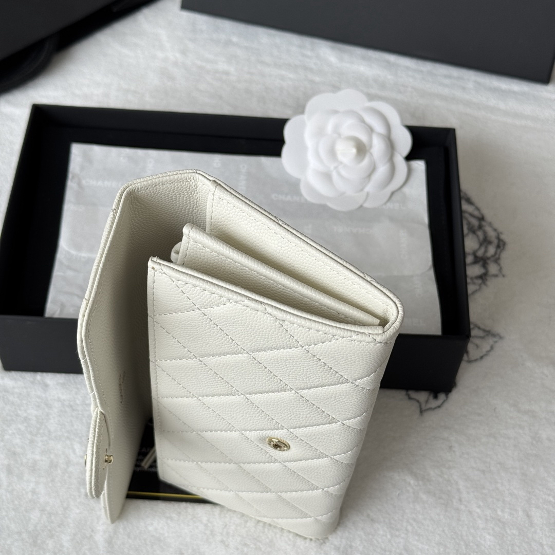 シャネル「Chanel」レザーポケットウォレット