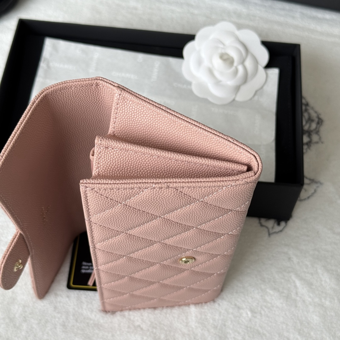 シャネル「Chanel」レザーポケットウォレット