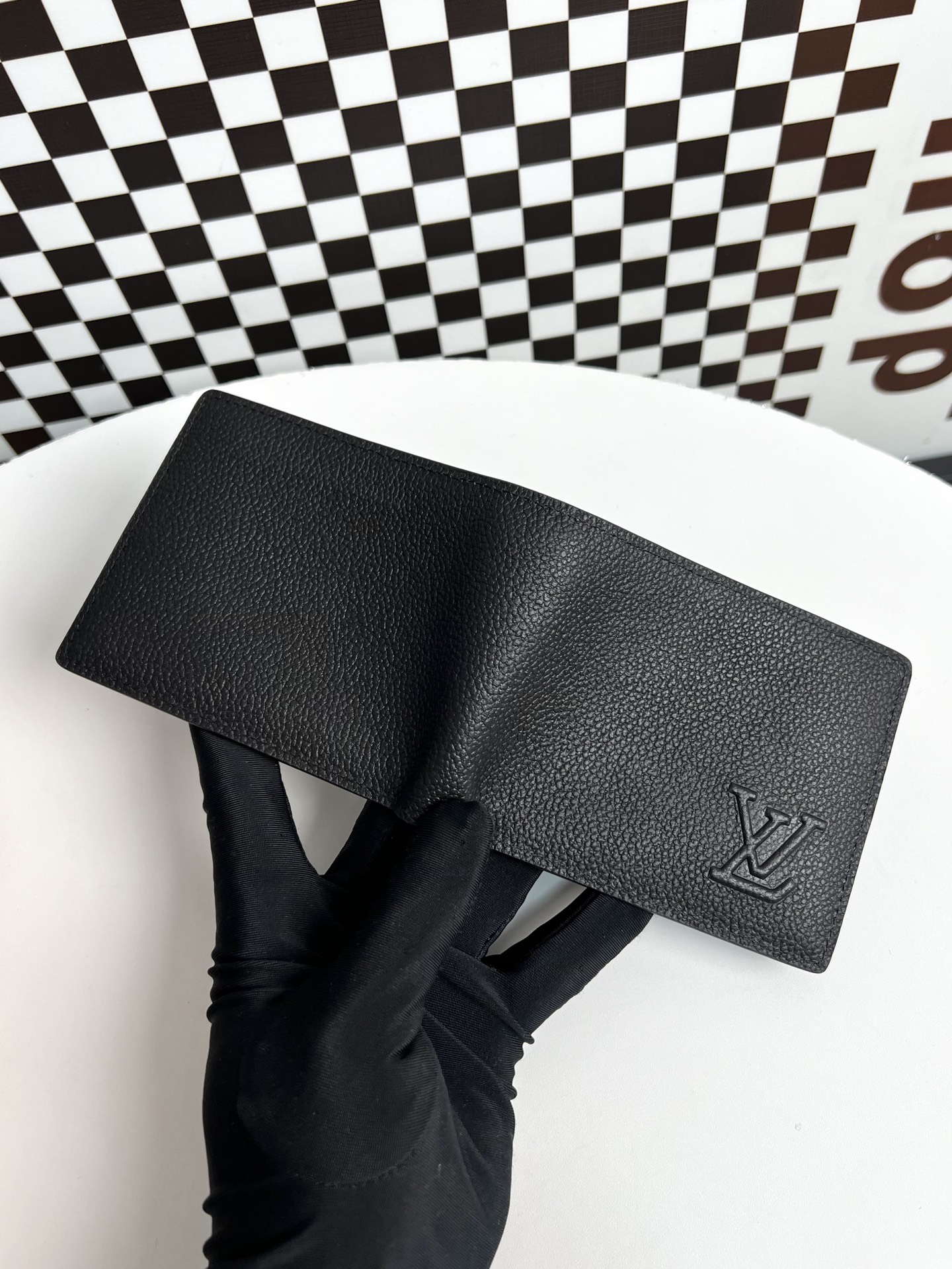 ルイ・ヴィトン「Louis Vuitton」レザーポケットウォレット