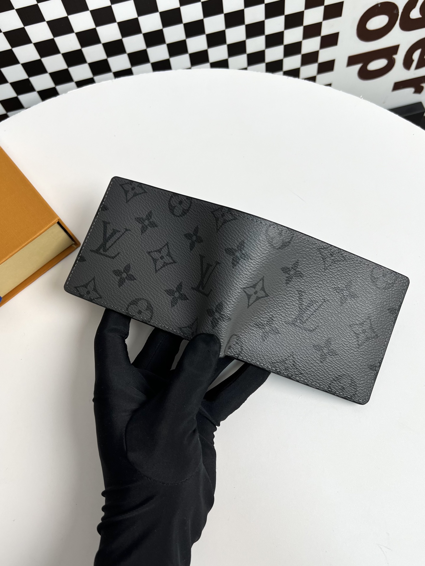 ルイ・ヴィトン「Louis Vuitton」レザーポケットウォレット