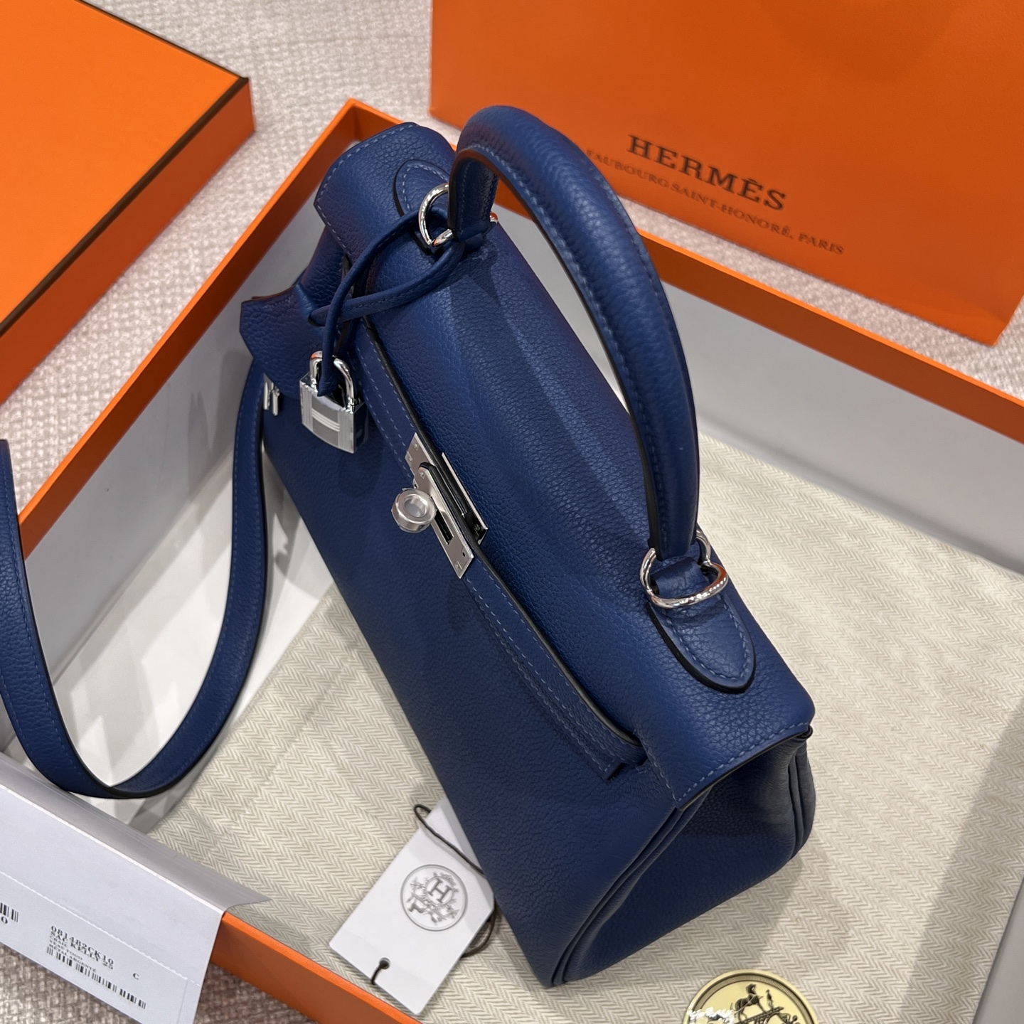 エルメス HERMÈS エルメス ケリー エプソン ハンドバッグ  ソン ハンドバッグ ハンドバッグ レディース 革製 高級 正規品 代金引換可