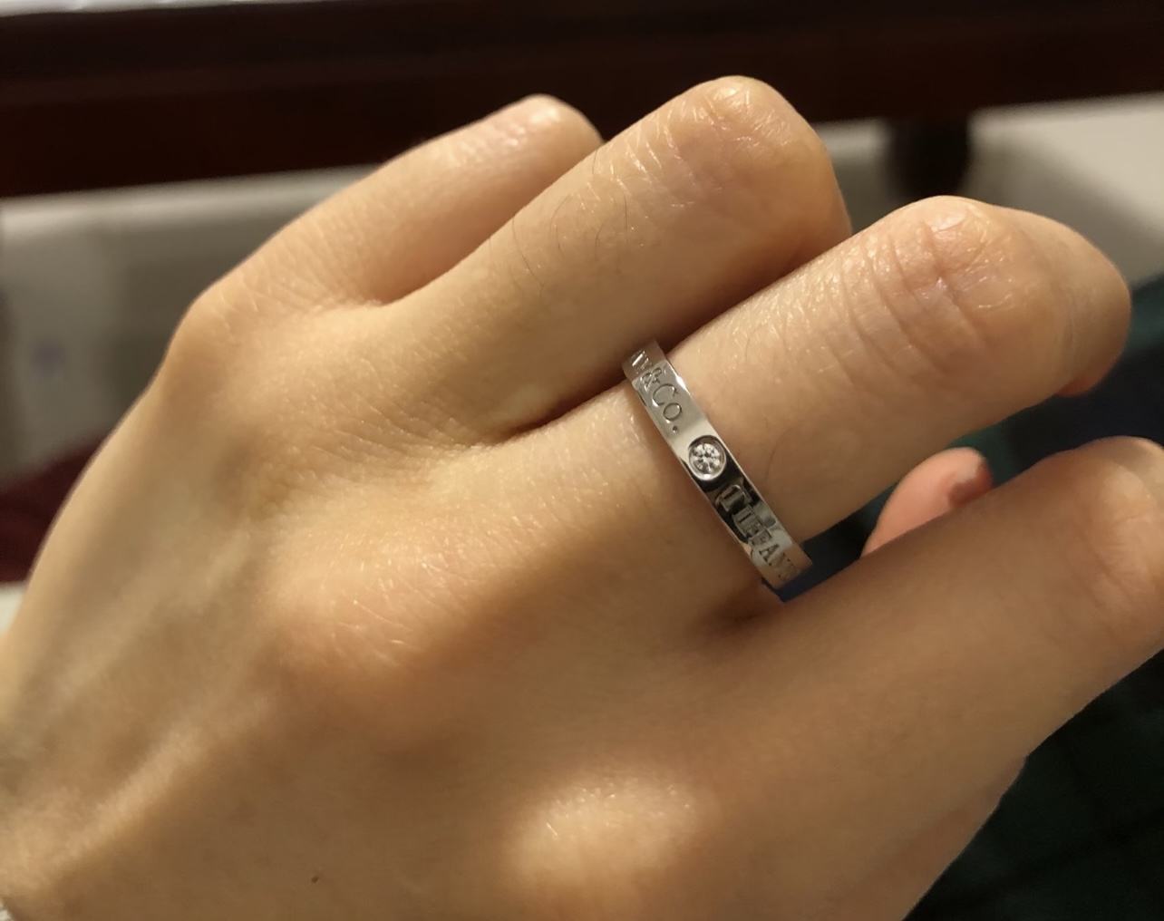 TIFFANY & Co. 最新作 リング 代金引換可