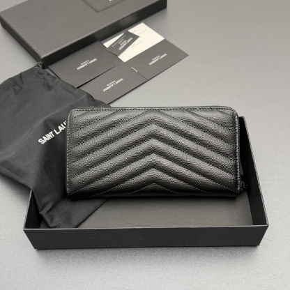 サンローラン「Saint Laurent」レザーポケットウォレット