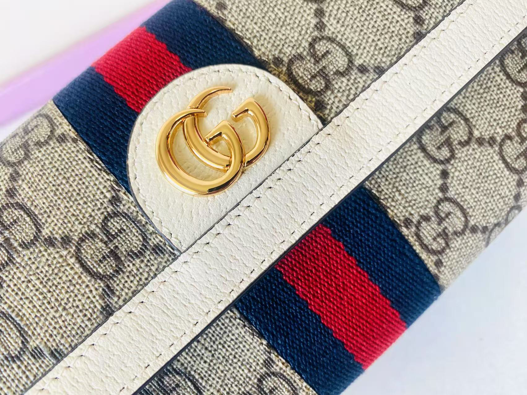 GUCCI グッチ オフィディア コレクション 523153 クラシックキャンバス レディース長財布