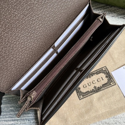 GUCCI グッチ オフィディア コレクション 523153 クラシックキャンバス レディース長財布