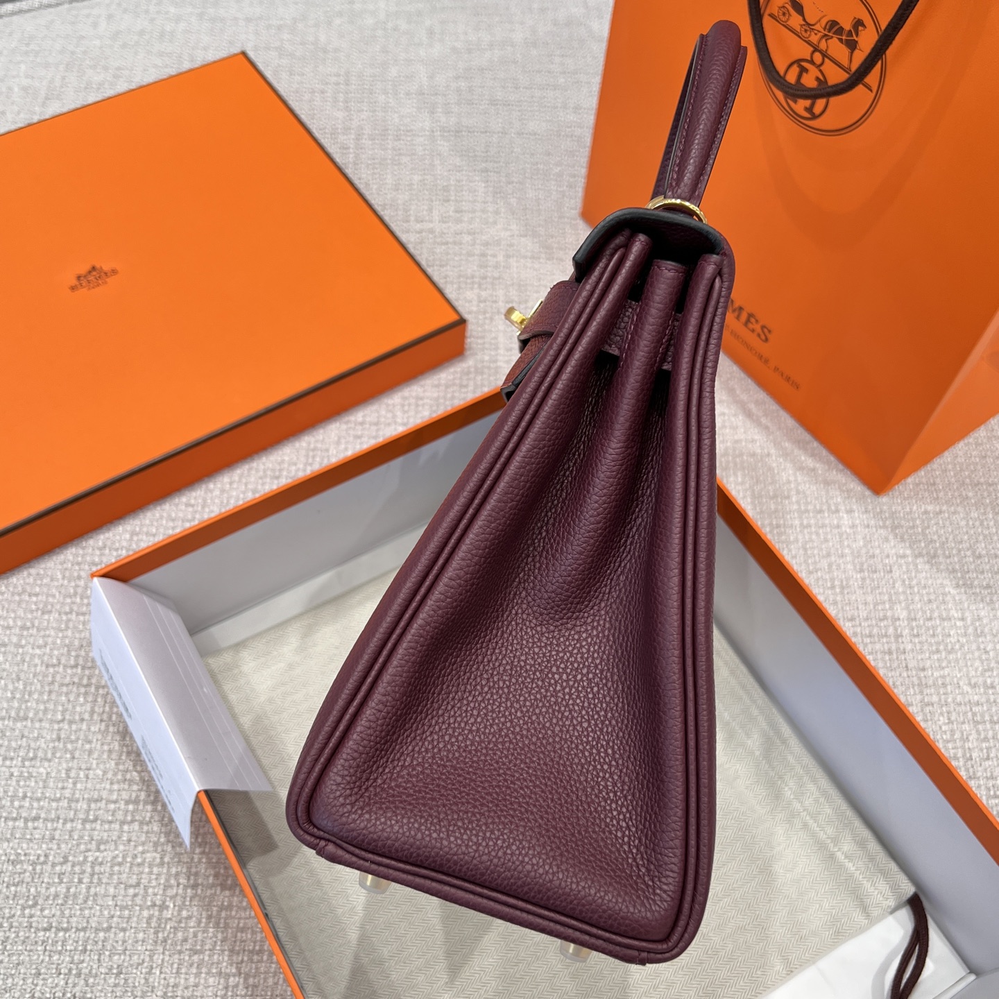 エルメス HERMÈS エルメス ケリー エプソン ハンドバッグ  ソン ハンドバッグ ハンドバッグ レディース 革製 高級 正規品 代金引換可