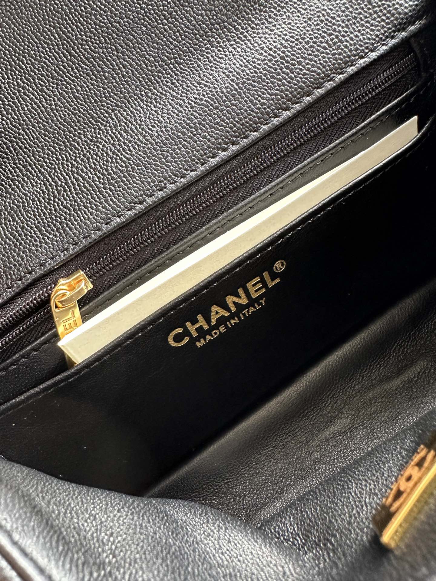 chanel シャネル AS5701 ラムスキン クラシックブラック レディース ショルダーバッグ