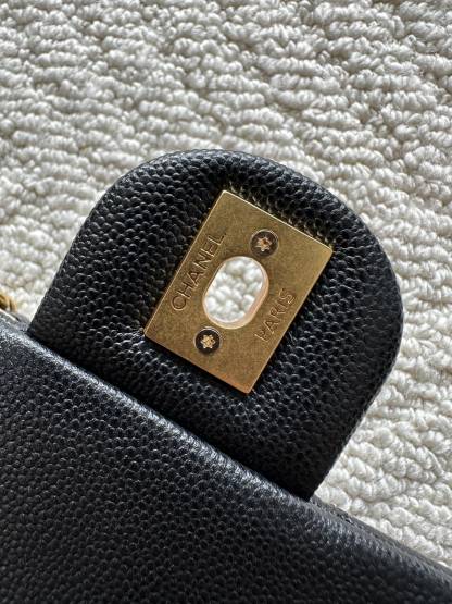 chanel シャネル AS5701 ラムスキン クラシックブラック レディース ショルダーバッグ