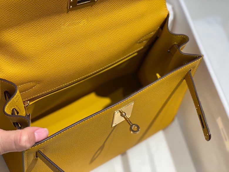エルメス HERMÈS エルメス ケリー エプソン ハンドバッグ ハンドバッグ レディース 革製 高級 正規品 代金引換可